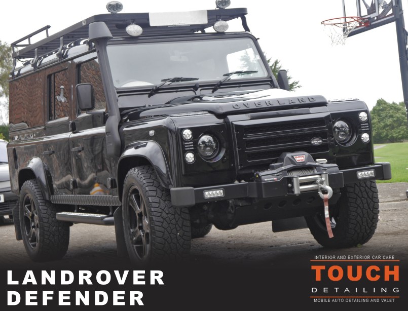 Landrover Defender, Portfolio Cover, Logo, by Touch Detailing Bristol, Auto Detailing and Valet