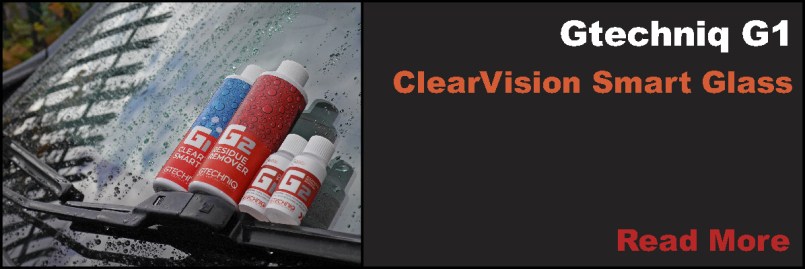 Gtechniq G1 - Clear Vision Smart Glass (Read More)