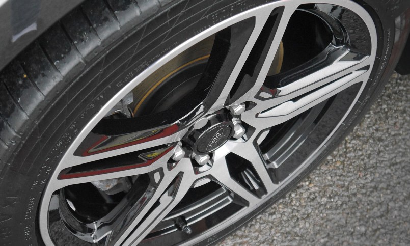 Ford Kuga wheel, clean and dressed.