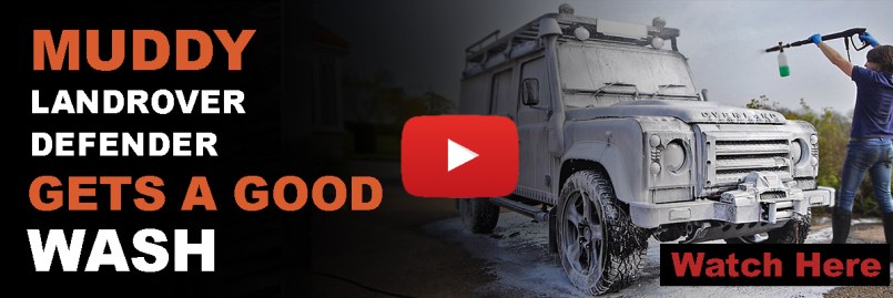 Muddy Car Wash, Landcover Defender (Youtube)