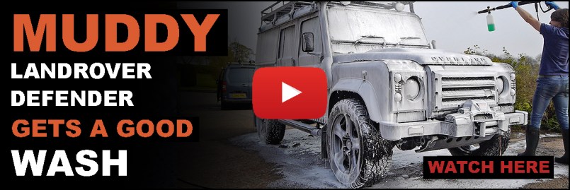 Muddy Landrover Defender Wash (Youtube)