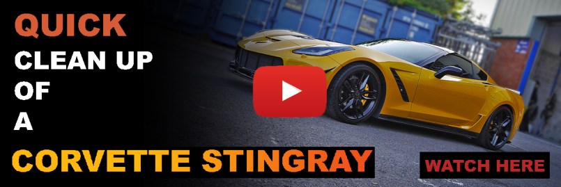 Quick Clean Up Of A Corvette Stingray