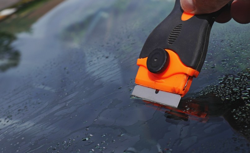 Glass Cleaning Razor Blade